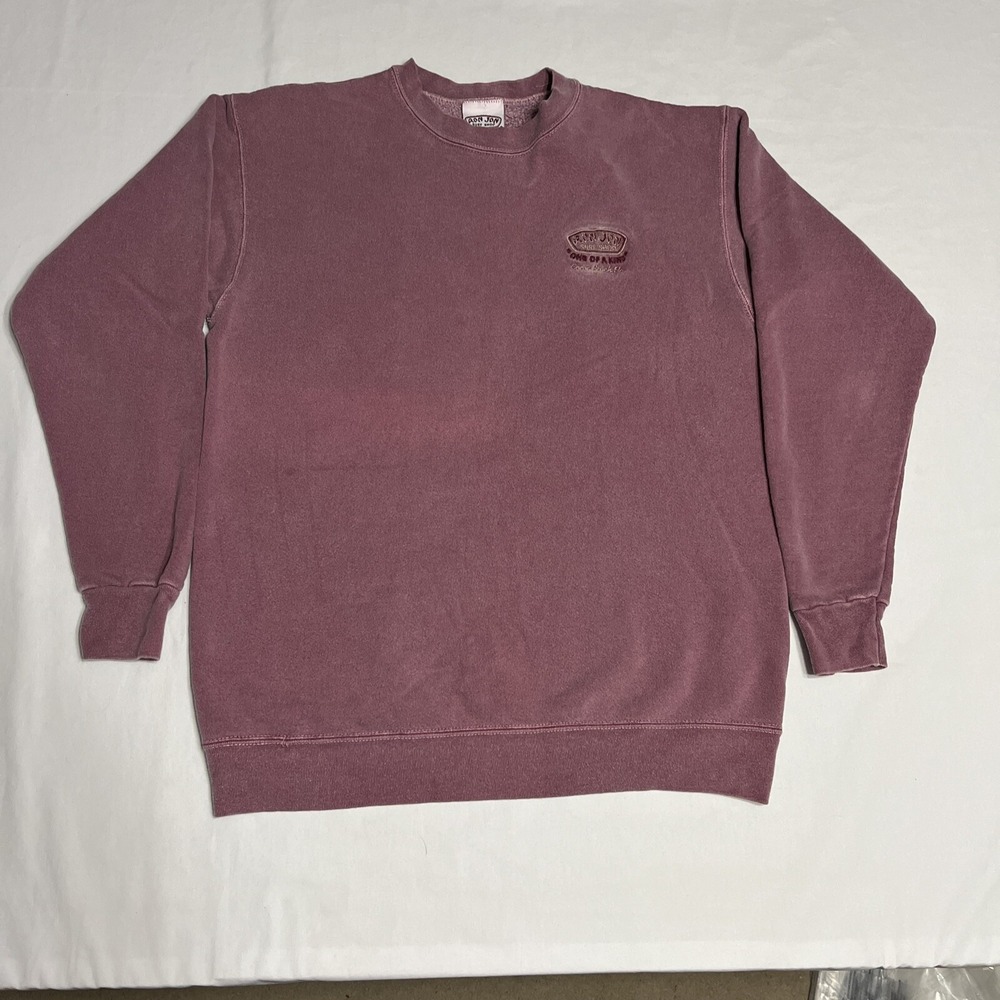 VTG RON JON Surf Shop Sweatshirt Unisex Small Crewneck Red USA Made 90s